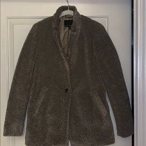 Taupe Teddy Bear Blazer